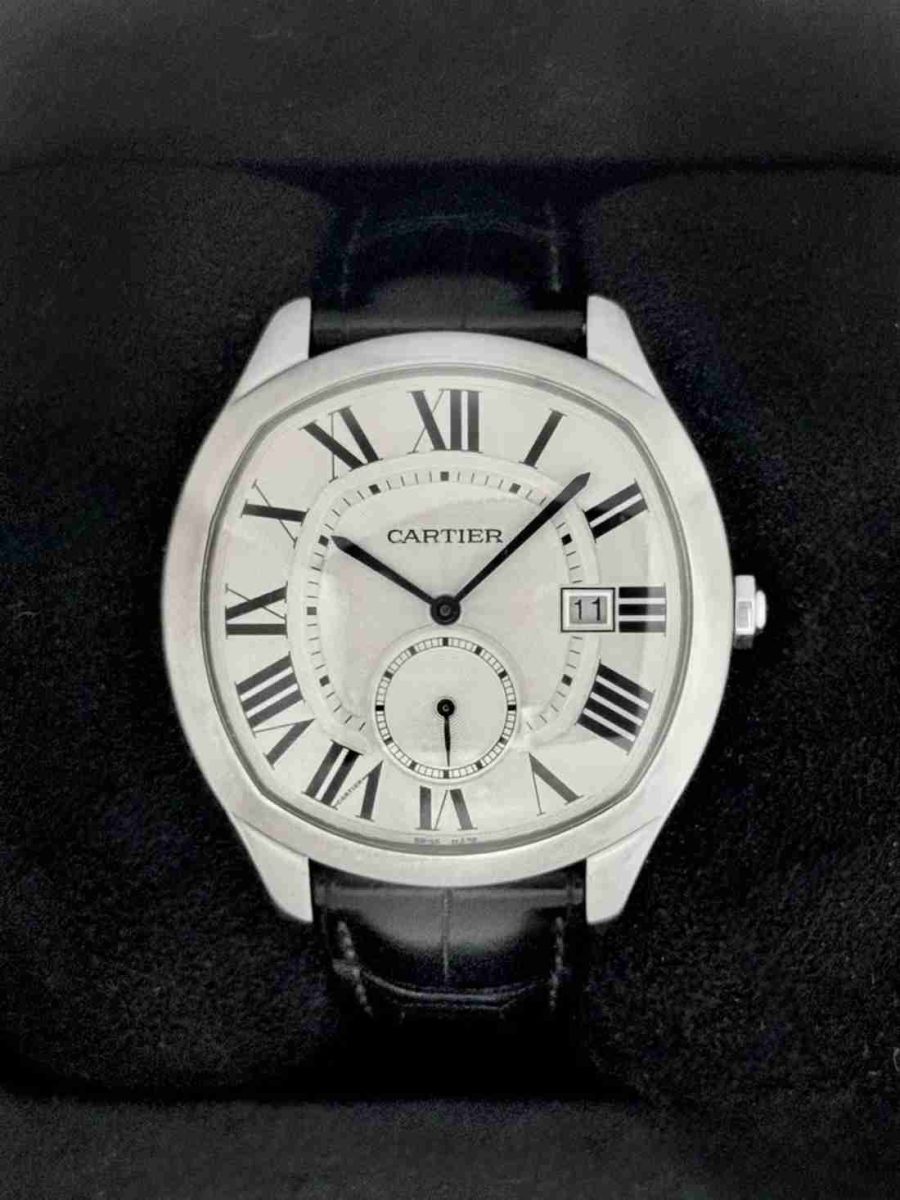 2020 Cartier Drive De Cartier 40mm WSNM0004 Stainless Steel White Dial