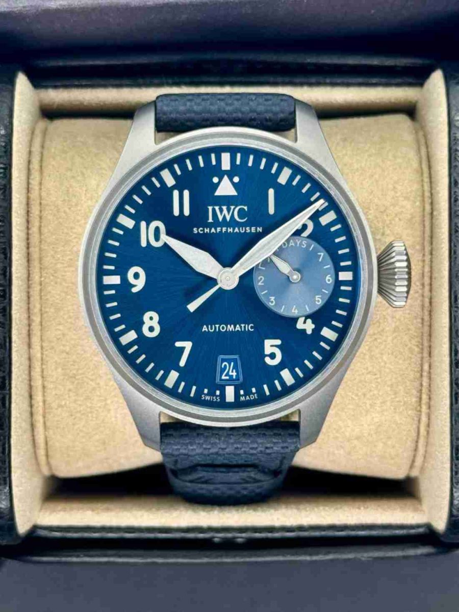 2024 IWC Big Pilot's Watch Racing Works 46mm IW501019 Titanium Blue Dial