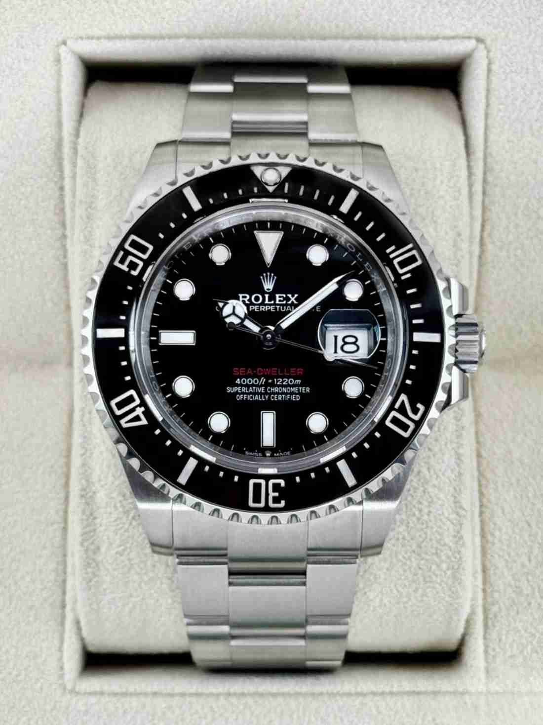2024 Rolex Sea-Dweller 43mm 126600 Black Dial