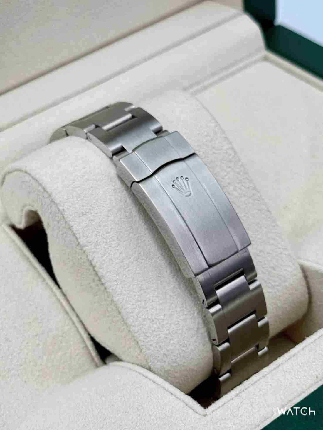 2019 Rolex Oyster Perpetual 39mm 114300 Stainless Steel White Dial - Image 2