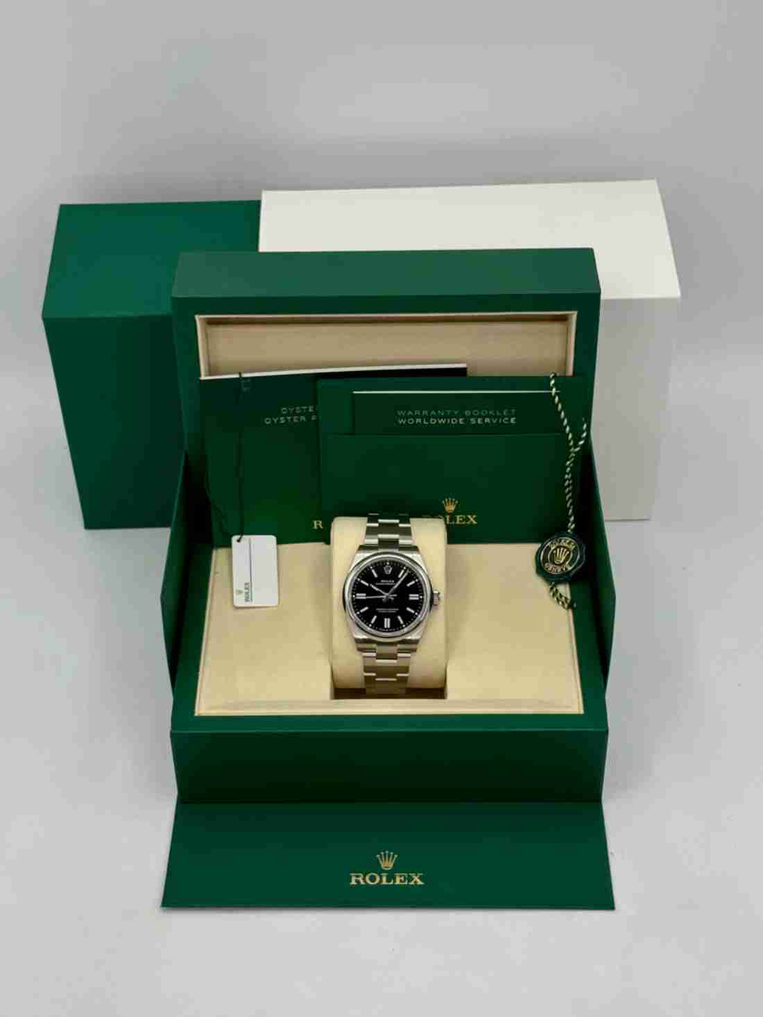 NEW 2025 Rolex Oyster Perpetual 41mm 134300 Black Dial - Image 5