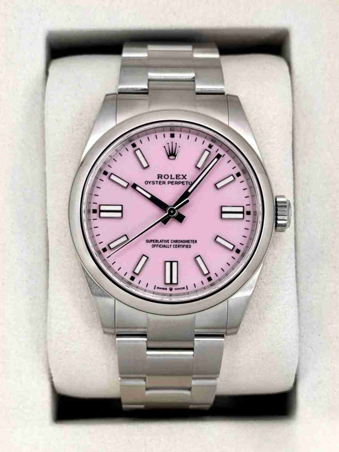NEW 2026 Rolex Oyster Perpetual 41mm 134300 Candy Pink Dial