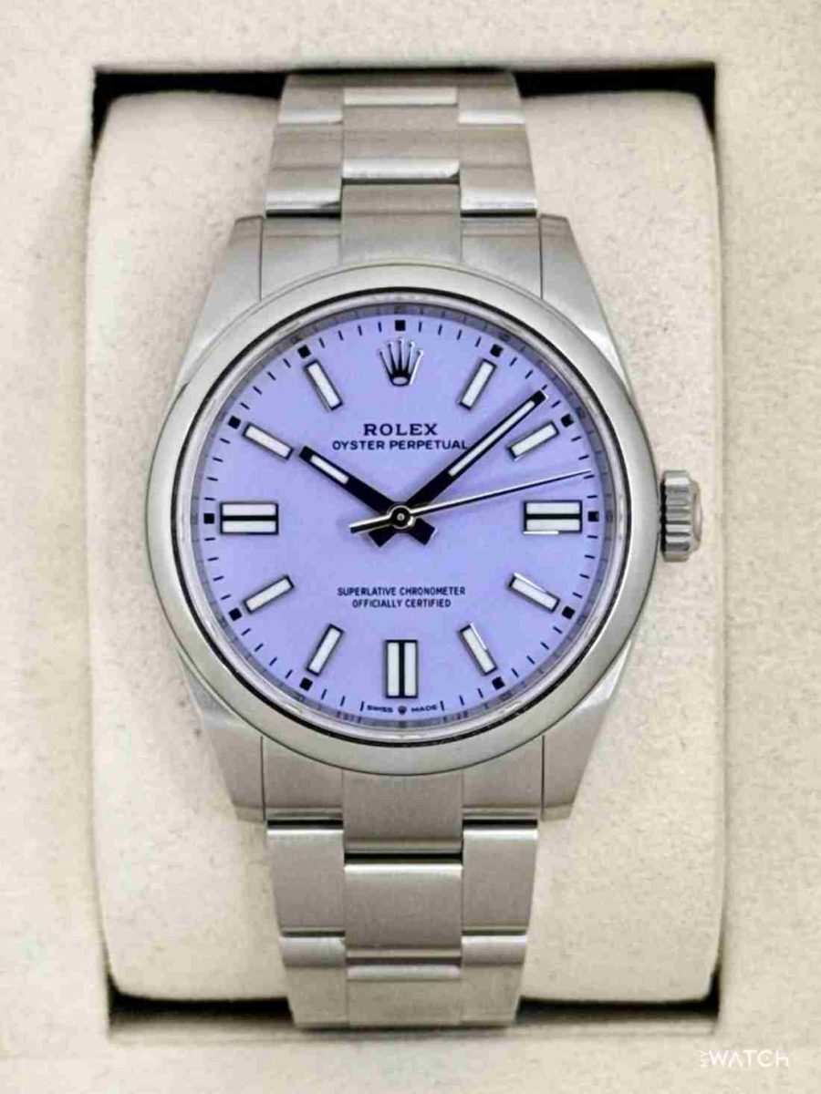 2026 Rolex Oyster Perpetual 41mm 134300 Lavender Dial