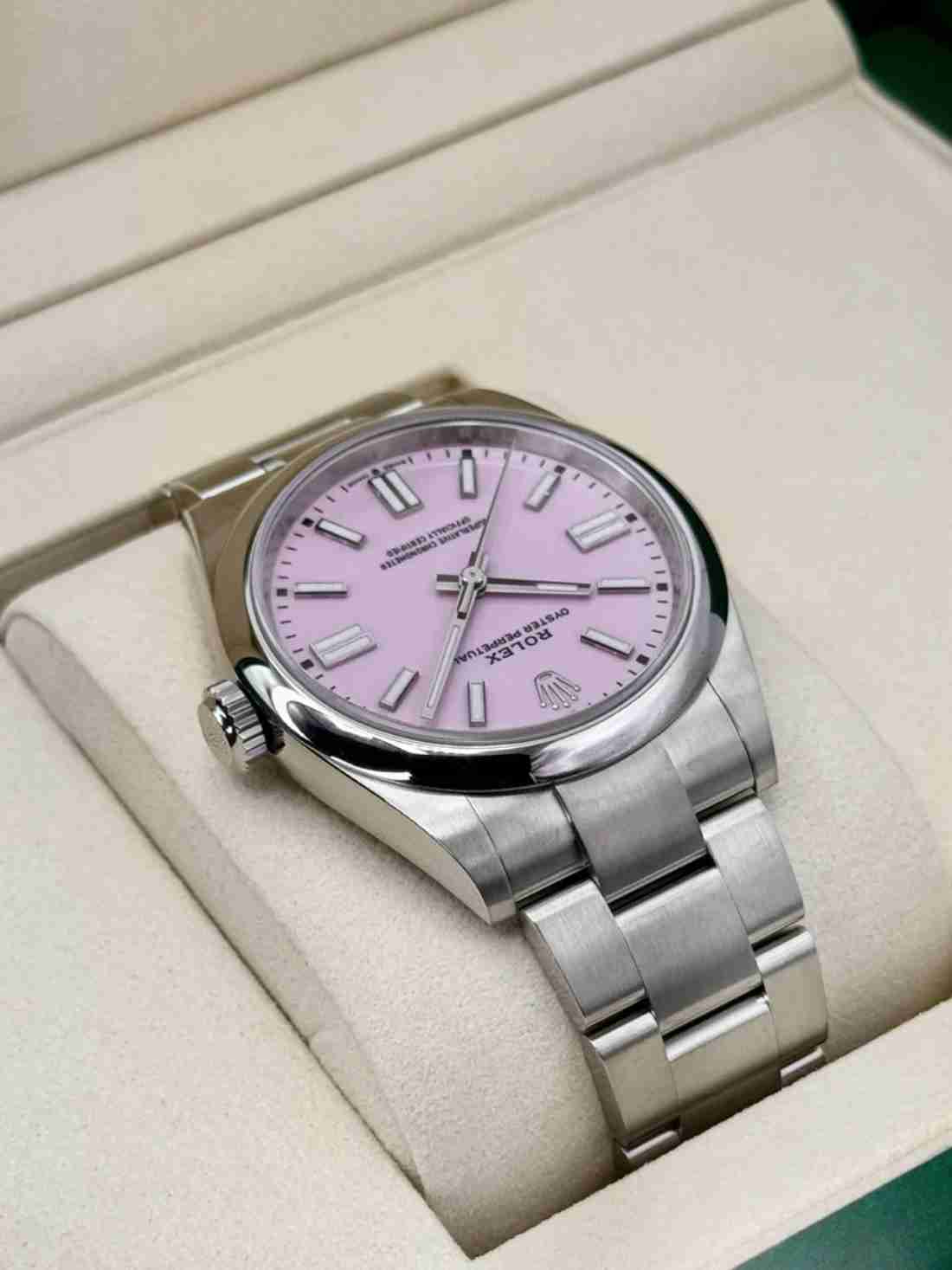 NEW 2026 Rolex Oyster Perpetual 41mm 134300 Candy Pink Dial - Image 4