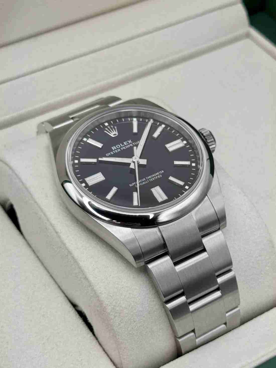NEW 2026 Rolex Oyster Perpetual 41mm 134300 Black Dial - Image 4