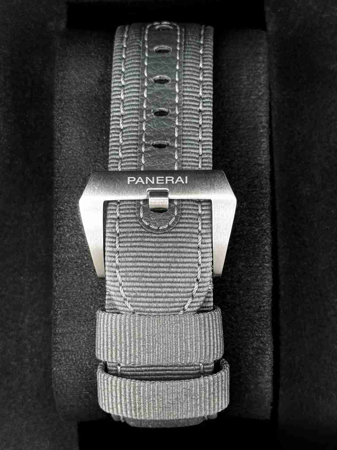 2022 Panerai Quarantaquattro 44mm PAM01288 Stainless Steel Grey Dial - Image 2