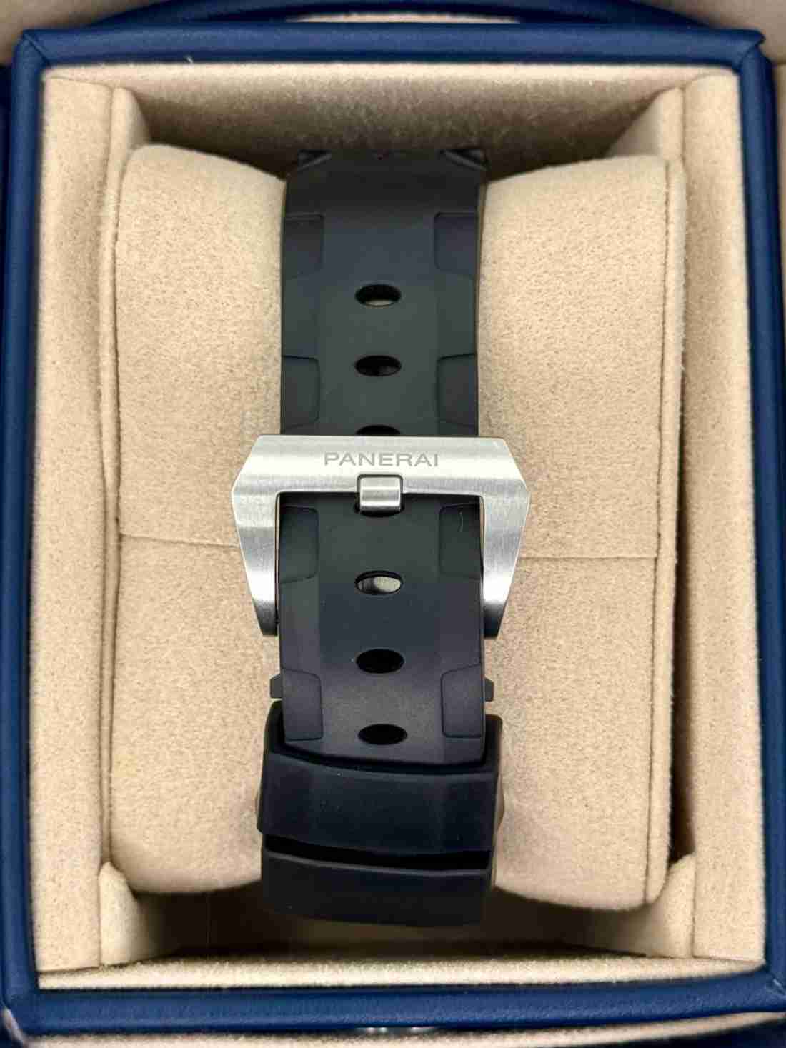 NEW 2025 Panerai Submersible 42mm PAM01590 Stainless Steel White Dial - Image 2