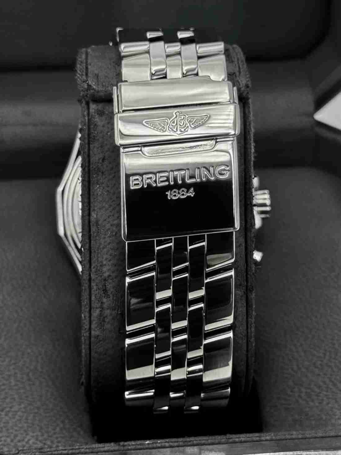 2008 Breitling Bentley Gt 45mm A1336212 Stainless Steel White Dial - Image 2