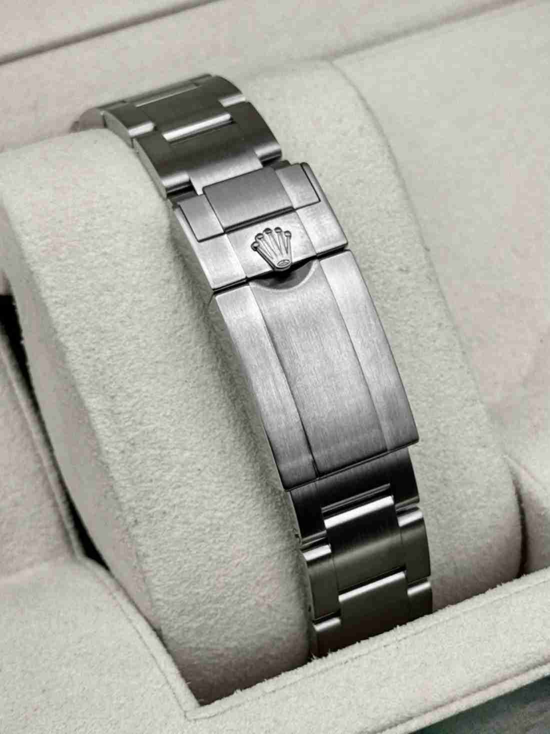 2018 Rolex Explorer II 42mm 216570 Stainless Steel Black Dial - Image 2
