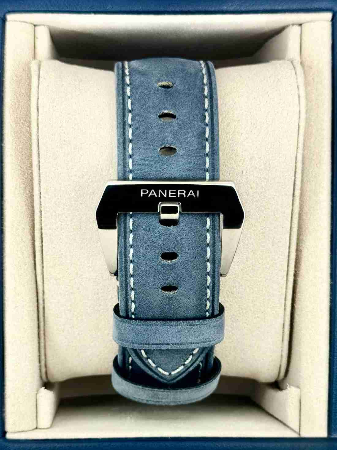 2026 Panerai Radiomir Officine 44mm PAM01383 Stainless Steel Blue Dial - Image 2