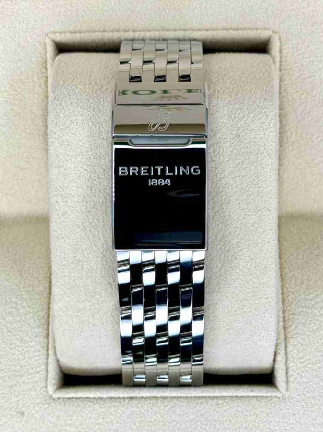 2023 Breitling Premier Chronograph 42mm A13315351B1A1 Steel Black Dial - Image 2