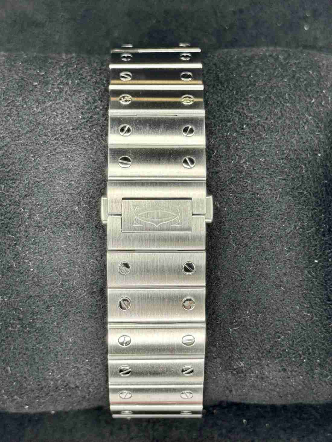 Santos De Cartier 39.8mm WSSA0018 Stainless Steel White Dial - Image 2