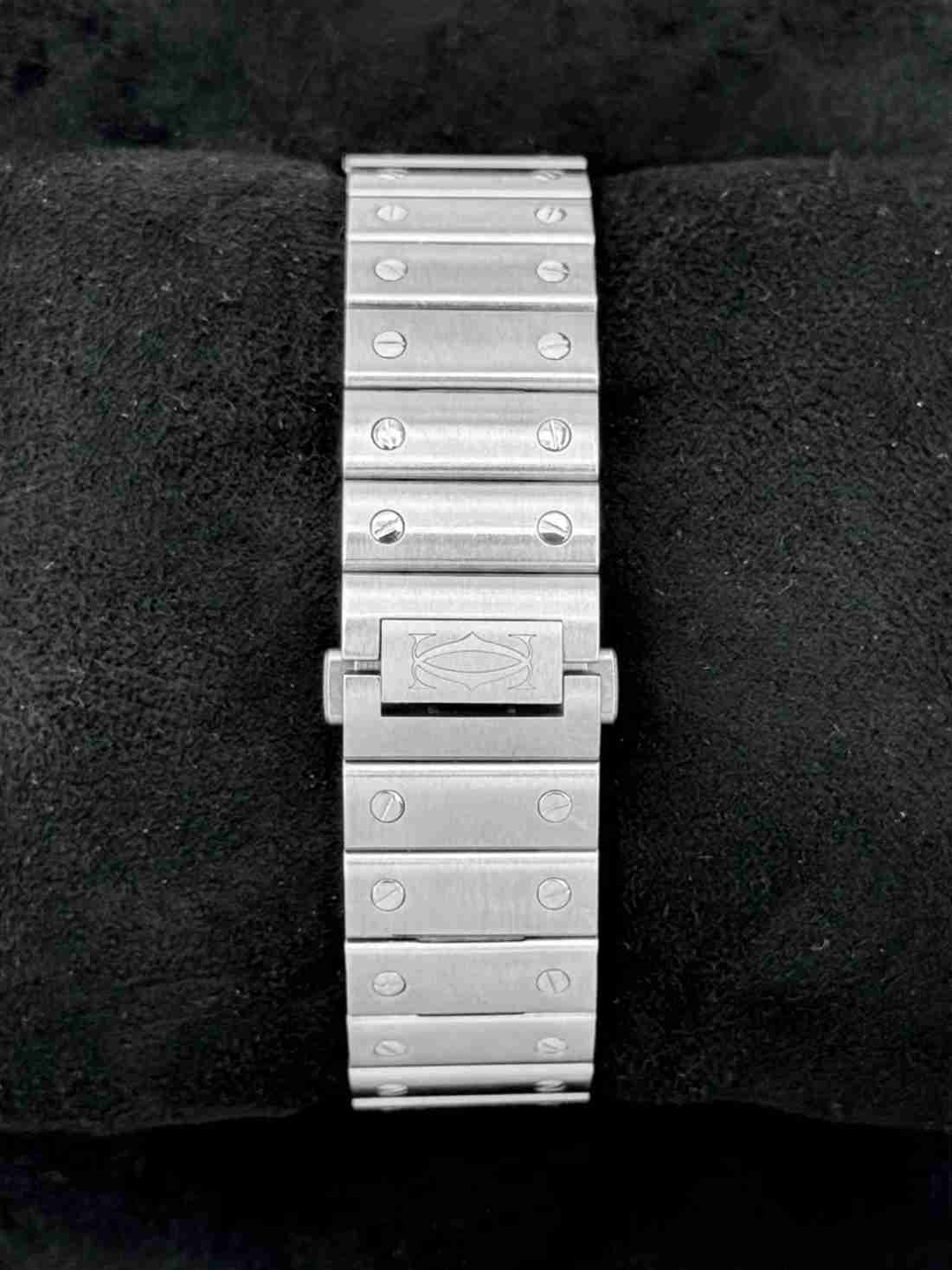 2024 Cartier Santos Dual Time 40.2mm WSSA0076 Stainless Steel Gray Dial - Image 2