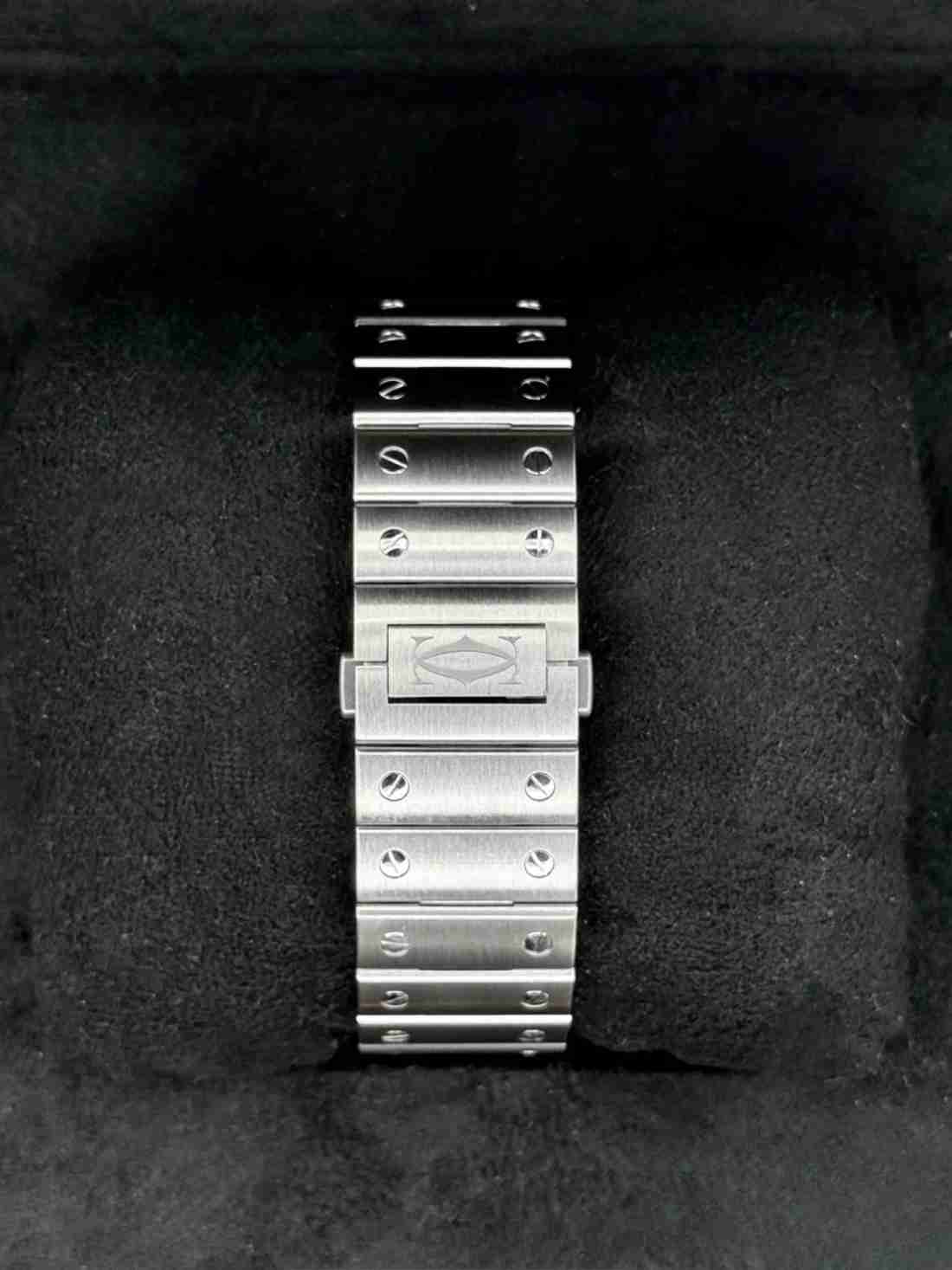 2021 Cartier Santos De Cartier 39.8mm WHSA0015 Stainless Steel Skeleton Dial - Image 2