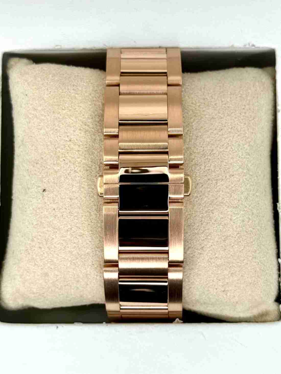 2016 Cartier Calibre de Cartier 42mm W7100018 Rose Gold White Dial - Image 2