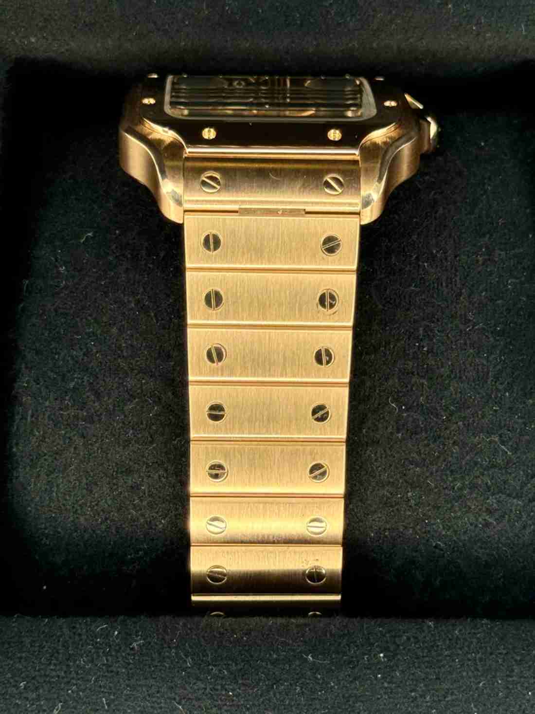 2021 Santos De Cartier 39.8mm WHSA0016 Rose Gold Skeleton Dial - Image 2