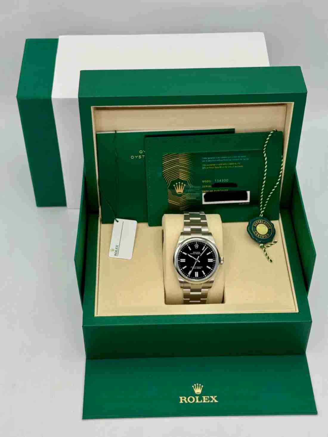 NEW 2026 Rolex Oyster Perpetual 41mm 134300 Black Dial - Image 5