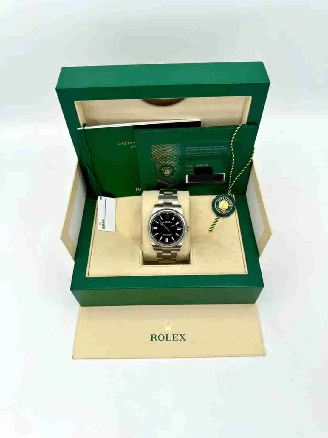 2023 Rolex Oyster Perpetual 41mm 124300 Black Dial - Image 5