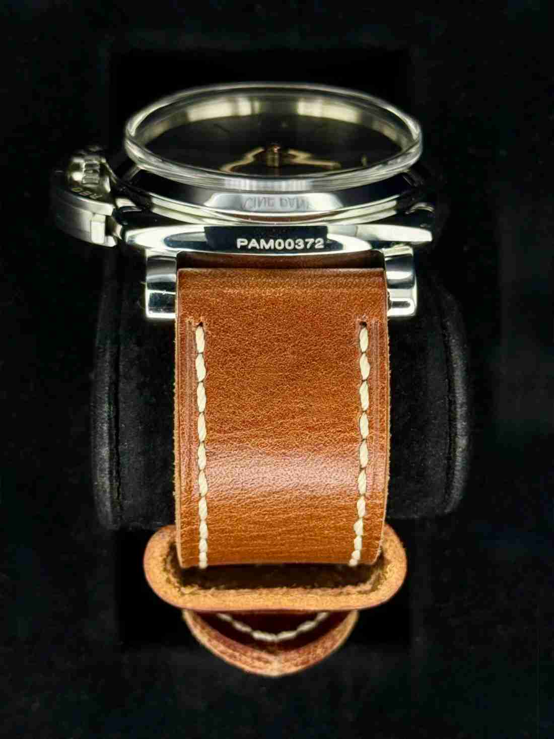 2012 Panerai Luminor 1950 3 Days 47mm PAM00372 Stainless Steel Black Dial - Image 3