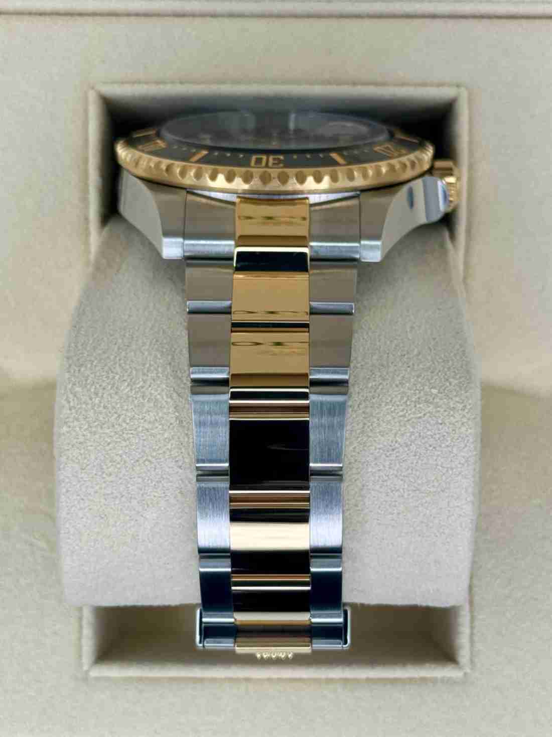 2022 Rolex Sea-Dweller 43mm 126603 Two-Tone Black Dial - Image 3