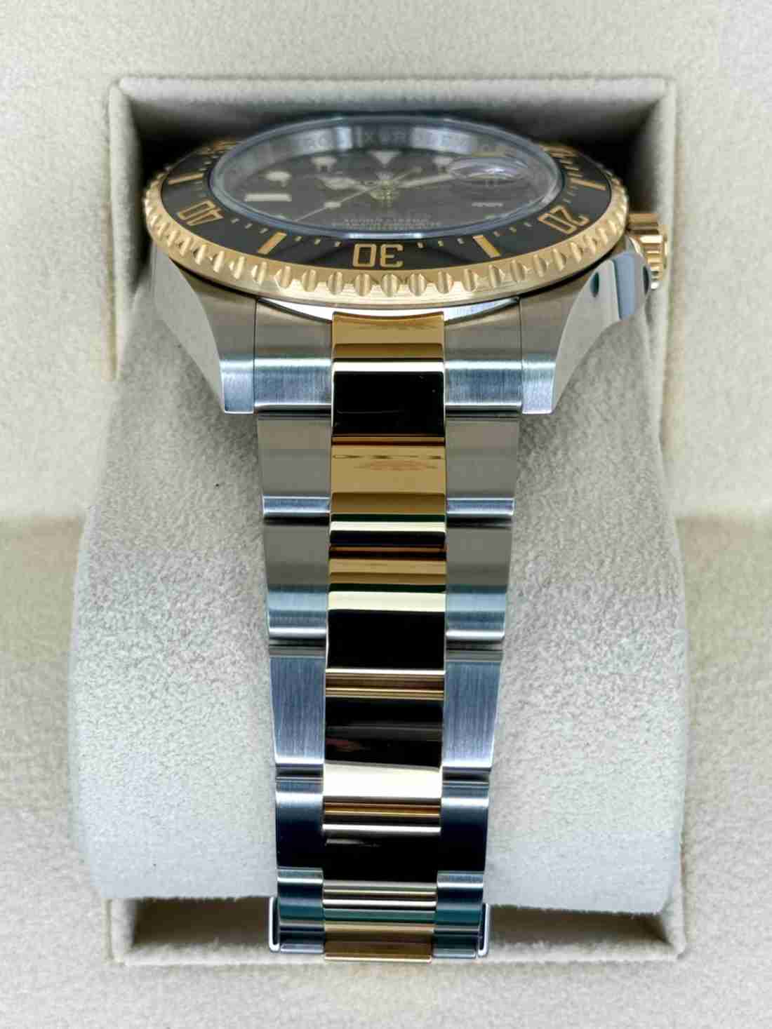 2022 Rolex Sea-Dweller 43mm 126603 Two-Tone Black Dial - Image 3