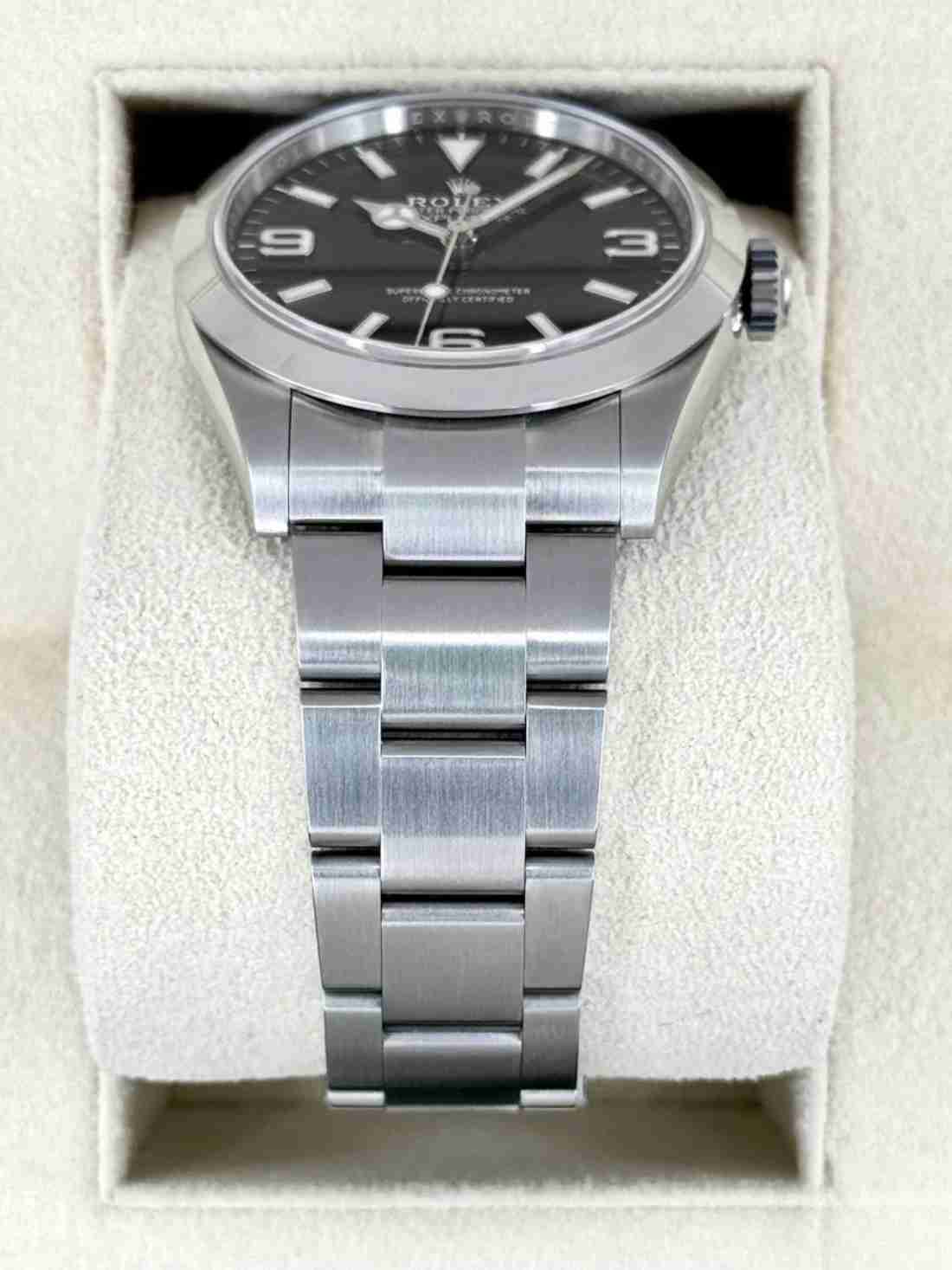NEW 2024 Rolex Explorer 40mm 224270 Black Dial - Image 3