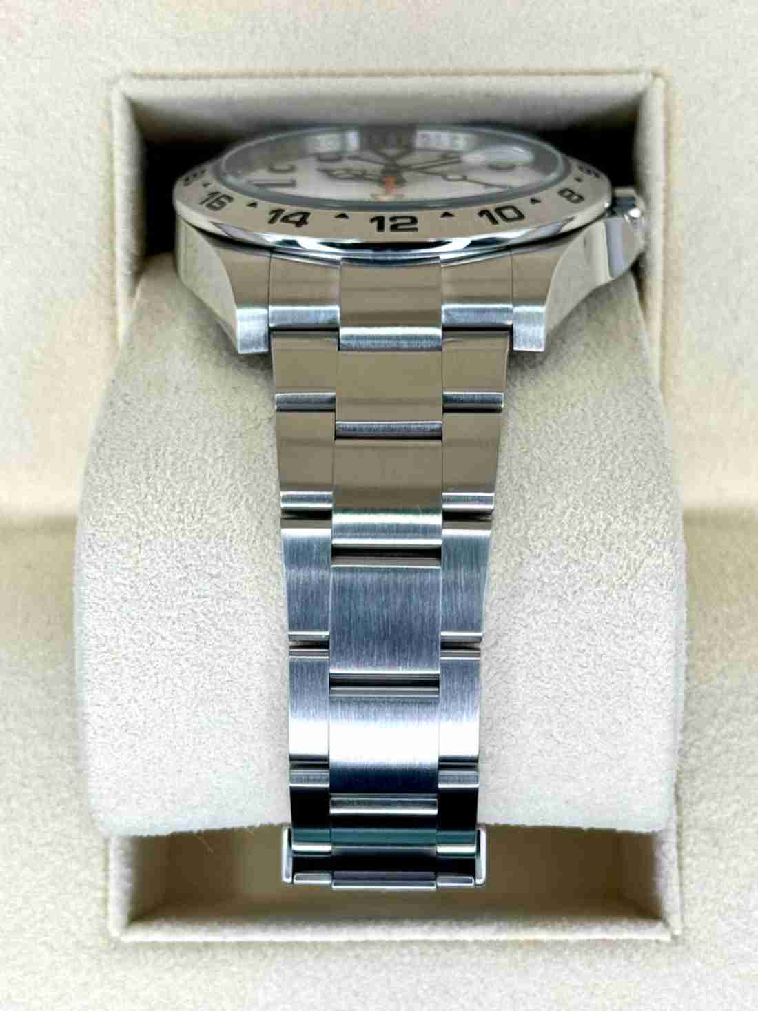 2017 Rolex Explorer II 42mm 216570 Polar White Dial - Image 3