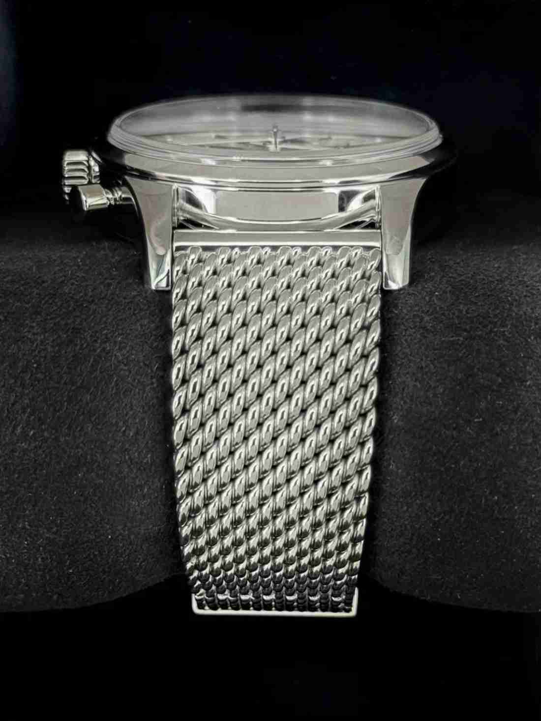 2013 Breitling Transocean Chronograph 43mm AB015212 Stainless Steel Silver Dial - Image 3