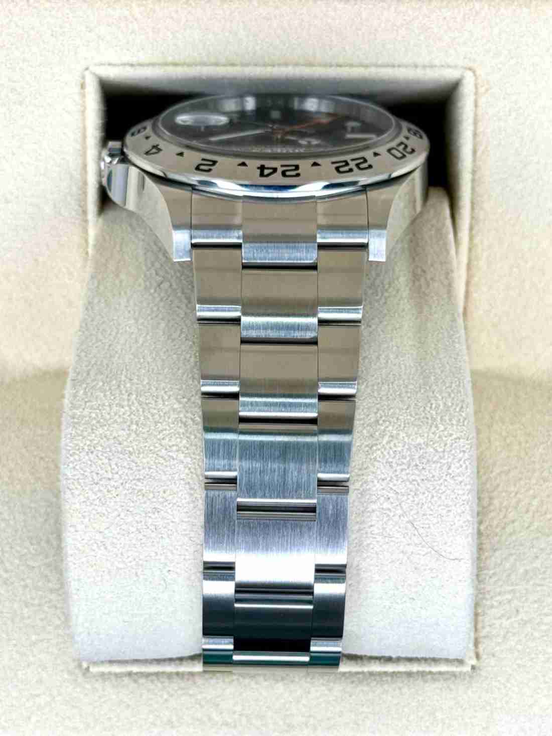2023 Rolex Explorer II 42mm 226570 Black Dial - Image 3