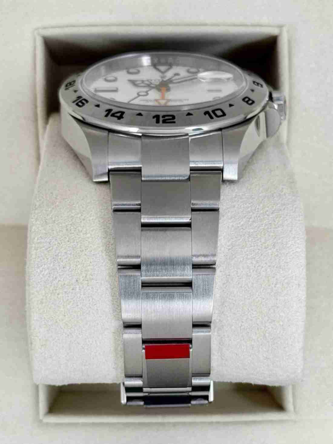 NEW OLD STOCK 2020 Rolex Explorer II 42mm 216570 Polar White Dial (STICKERED) - Image 3