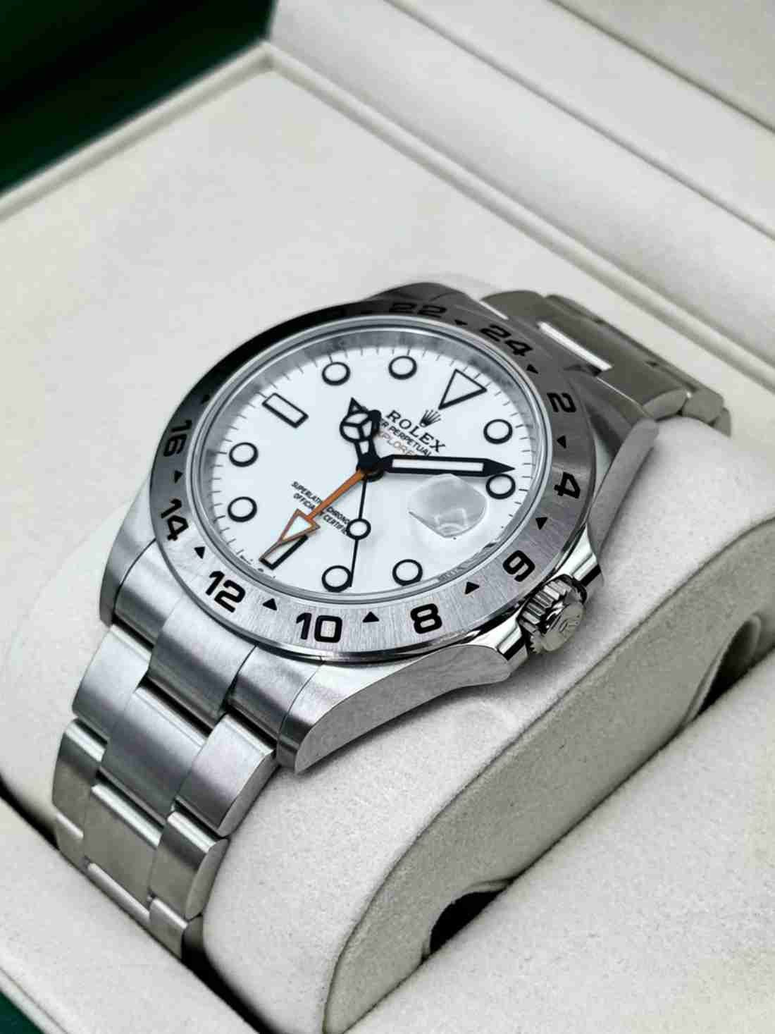 NEW 2026 Rolex Explorer II 42mm 226570 Polar White Dial (STICKERED) - Image 3