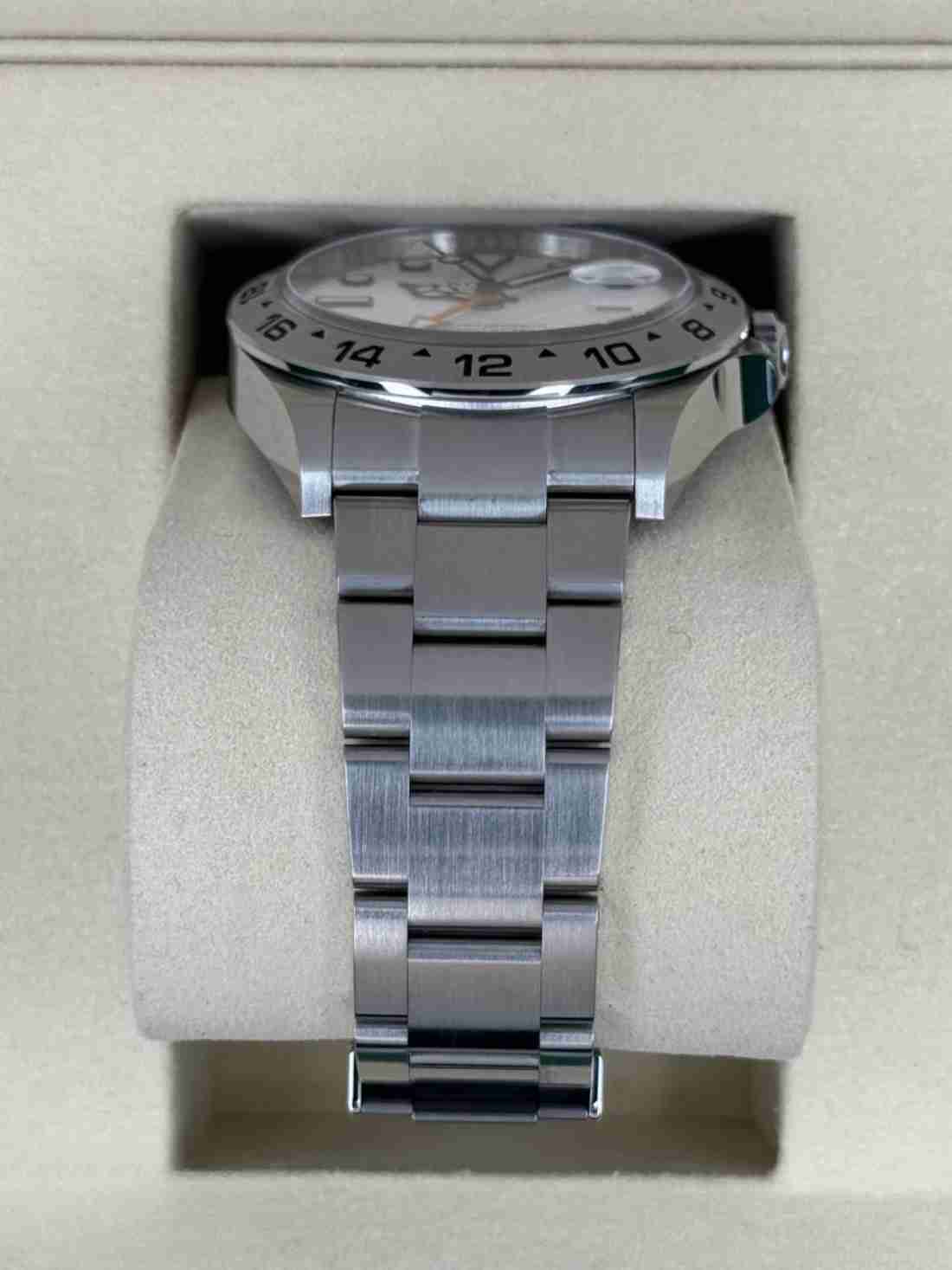 NEW 2025 Rolex Explorer II 42mm 226570 Polar White Dial - Image 3