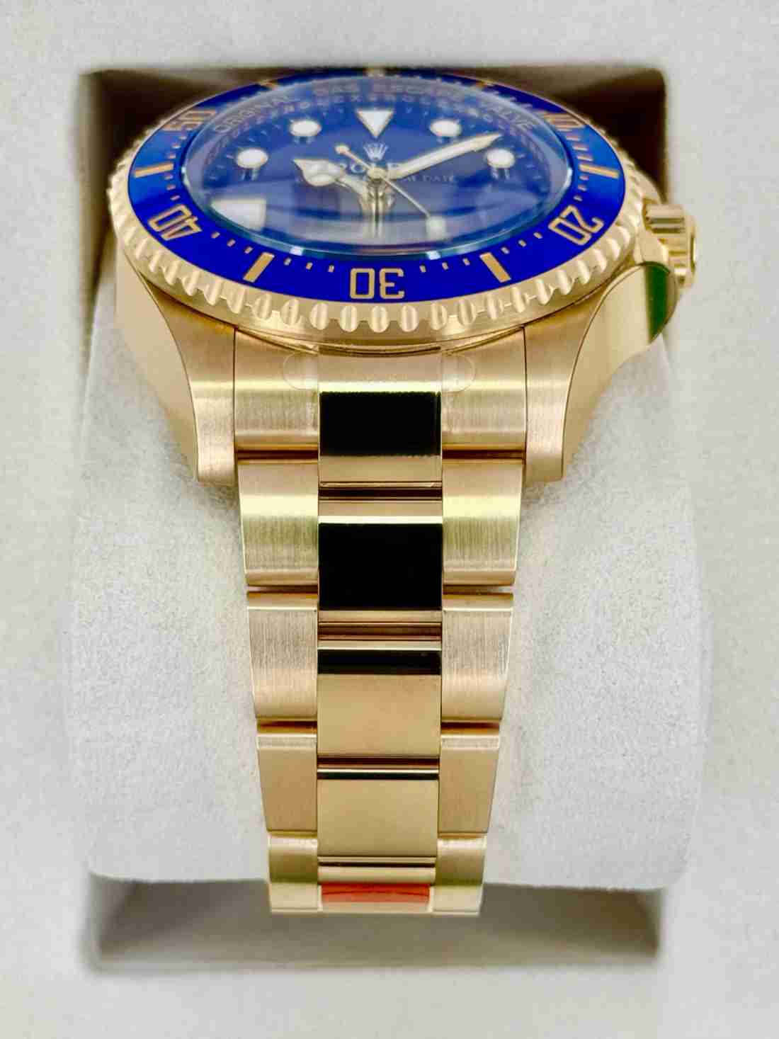 NEW 2026 Rolex Deepsea 44mm 136668LB Yellow Gold Blue Dial (STICKERED) - Image 3