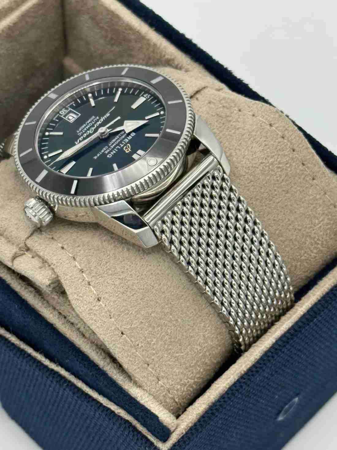 2023 Breitling Superocean Heritage 42mm AB2010 Green Dial - Image 3
