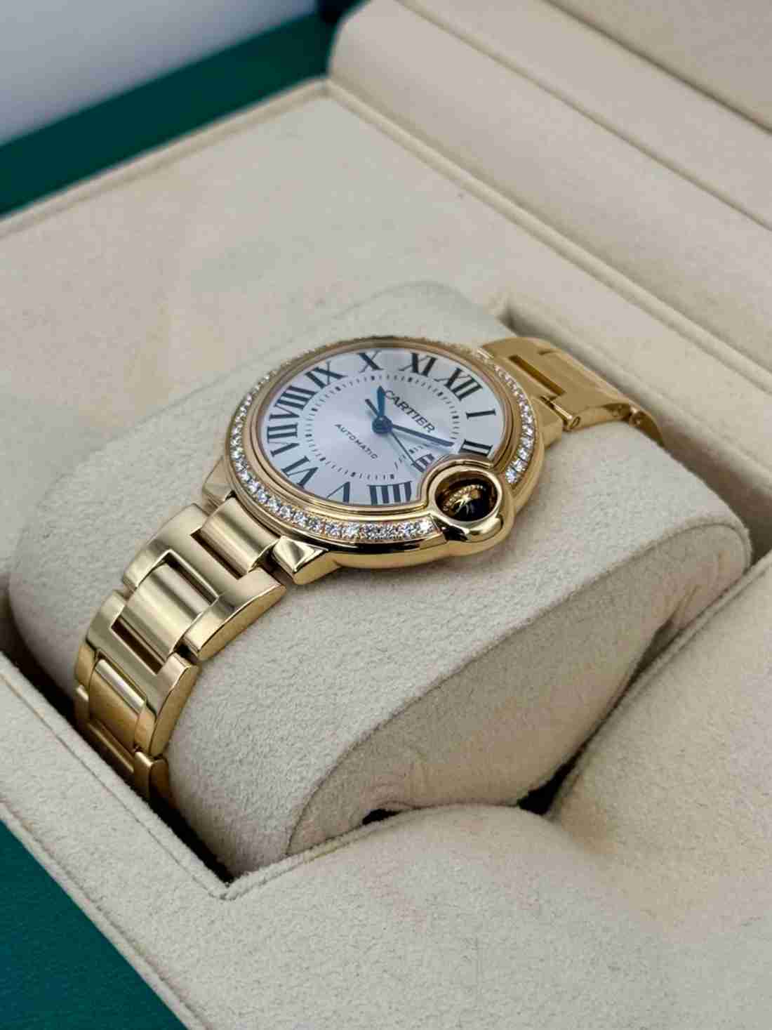 2021 Cartier Ballon Bleu De Cartier 33mm WJBB0042 Silver Dial - Image 3