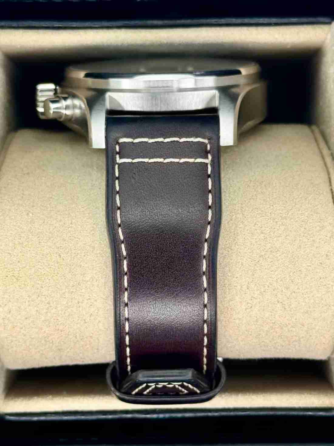 2025 IWC Pilot's Watch Chronograph 43mm IW378005 Stainless Steel Green Dial - Image 3