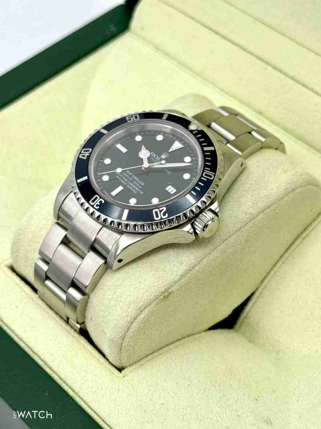 2000 Rolex Sea-Dweller 40mm 16600 Stainless Steel Black Dial - Image 4