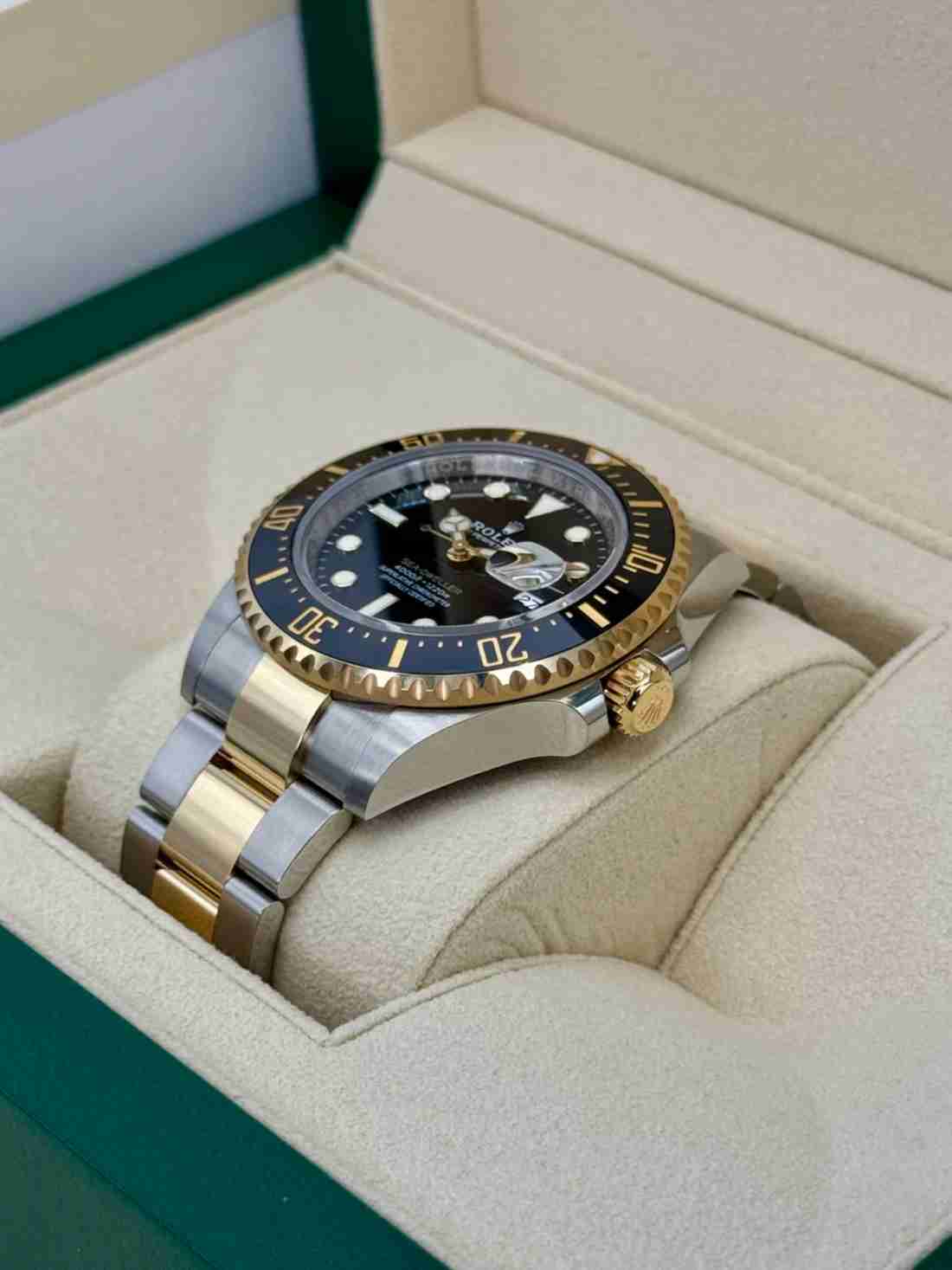 2025 Rolex Sea-Dweller 43mm 126603 Two-Tone Black Dial - Image 4