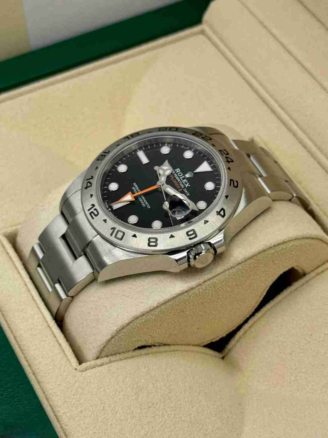 2022 Rolex Explorer II 42mm 226570 Black Dial - Image 4
