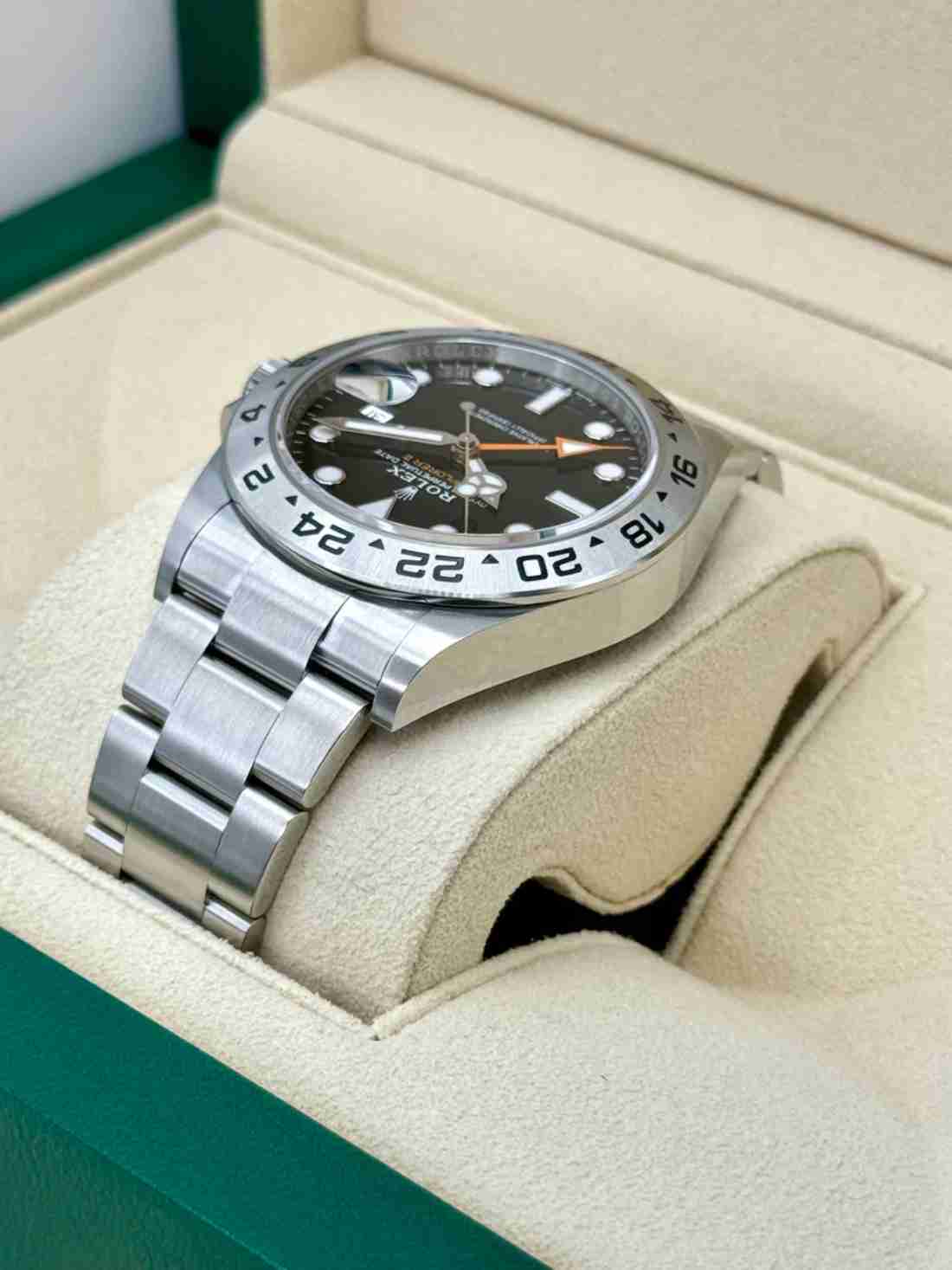 2023 Rolex Explorer II 42mm 226570 Black Dial - Image 4