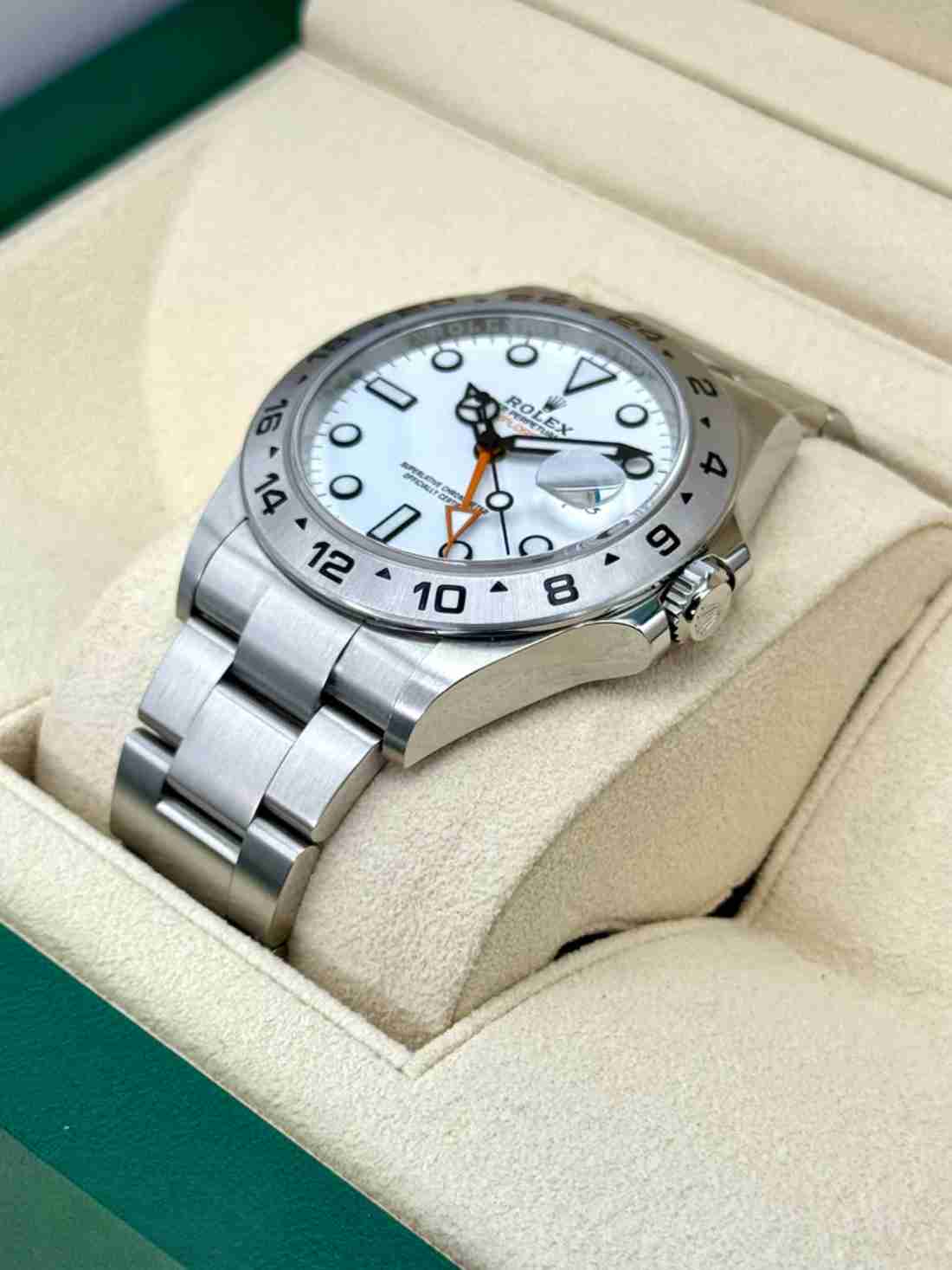 2024 Rolex Explorer II 42mm 226570 Polar White Dial - Image 4