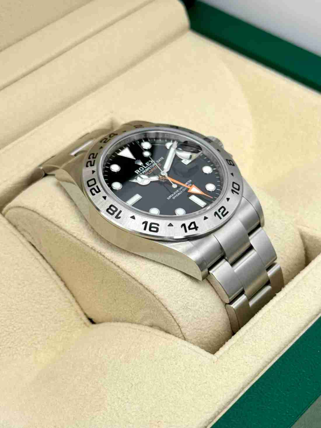 2024 Rolex Explorer II 42mm 226570 Black Dial - Image 4