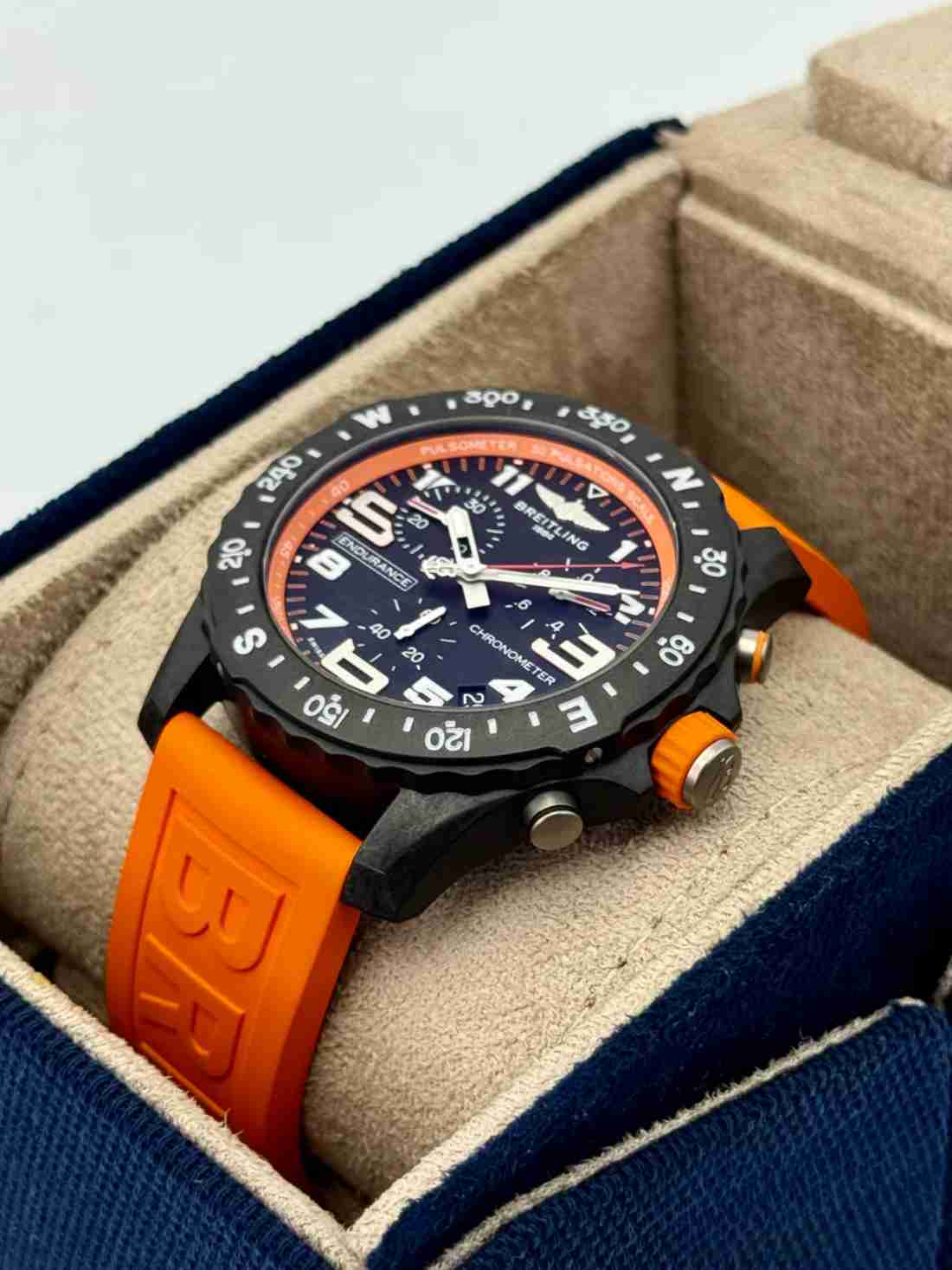 2023 Breitling Endurance Pro 44mm X82310 Plastic Black Dial - Image 4