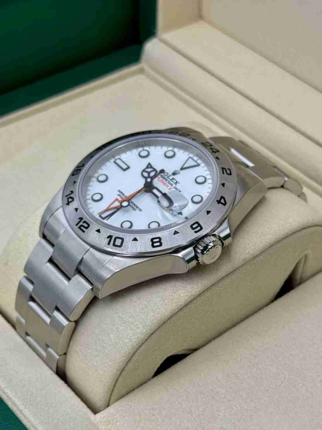 NEW 2025 Rolex Explorer II 42mm 226570 Polar White Dial (STICKERED) - Image 4