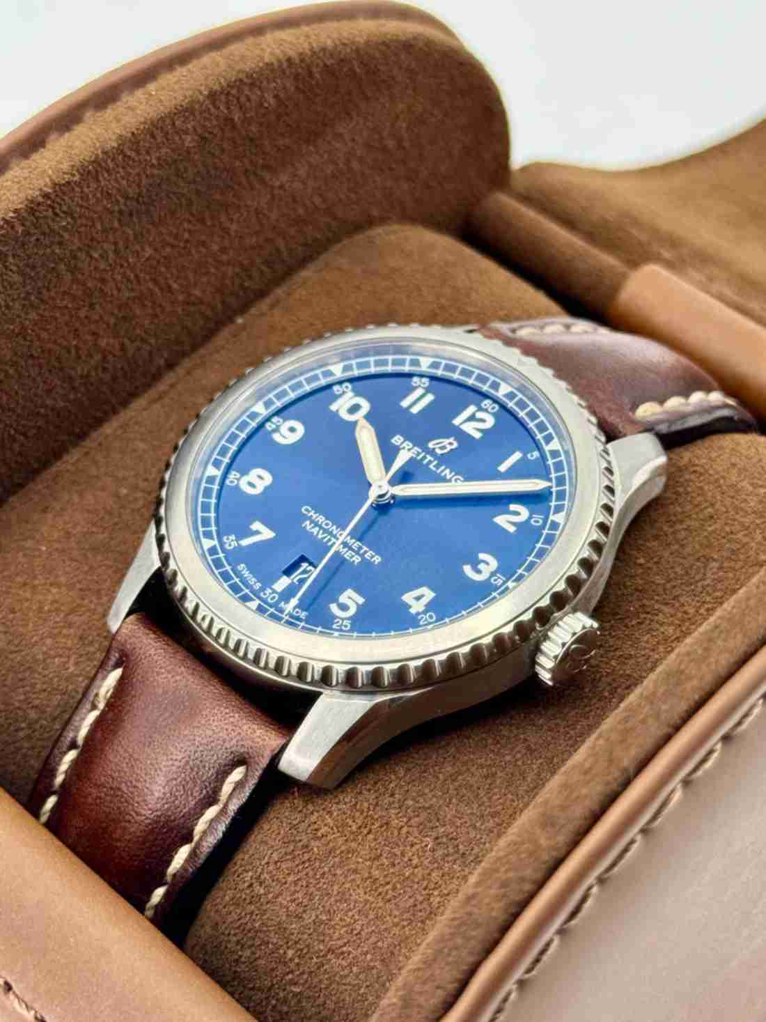 Breitling Navitimer 8 Automatic 41mm A17314101C1A1 Blue Dial - Image 4