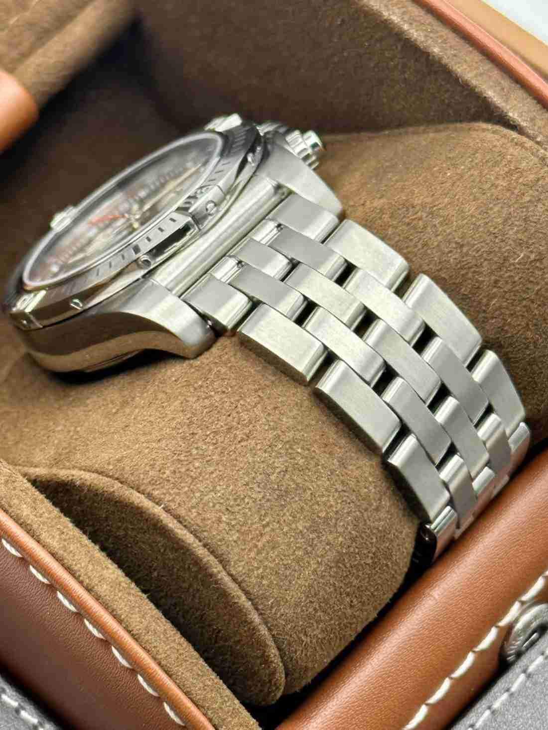 2016 Breitling Chronomat Airborn 41mm AB01442J/BD26 Black Dial - Image 4
