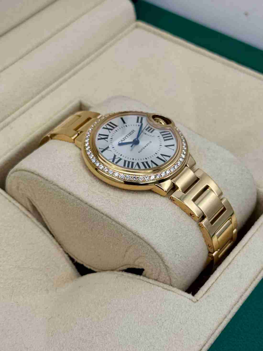 2021 Cartier Ballon Bleu De Cartier 33mm WJBB0042 Silver Dial - Image 4