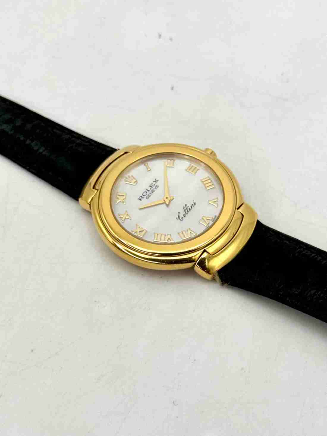 2006 Rolex Cellini 37mm 6623/8 18kt Yellow Gold Mother of Pearl Dial - Image 4