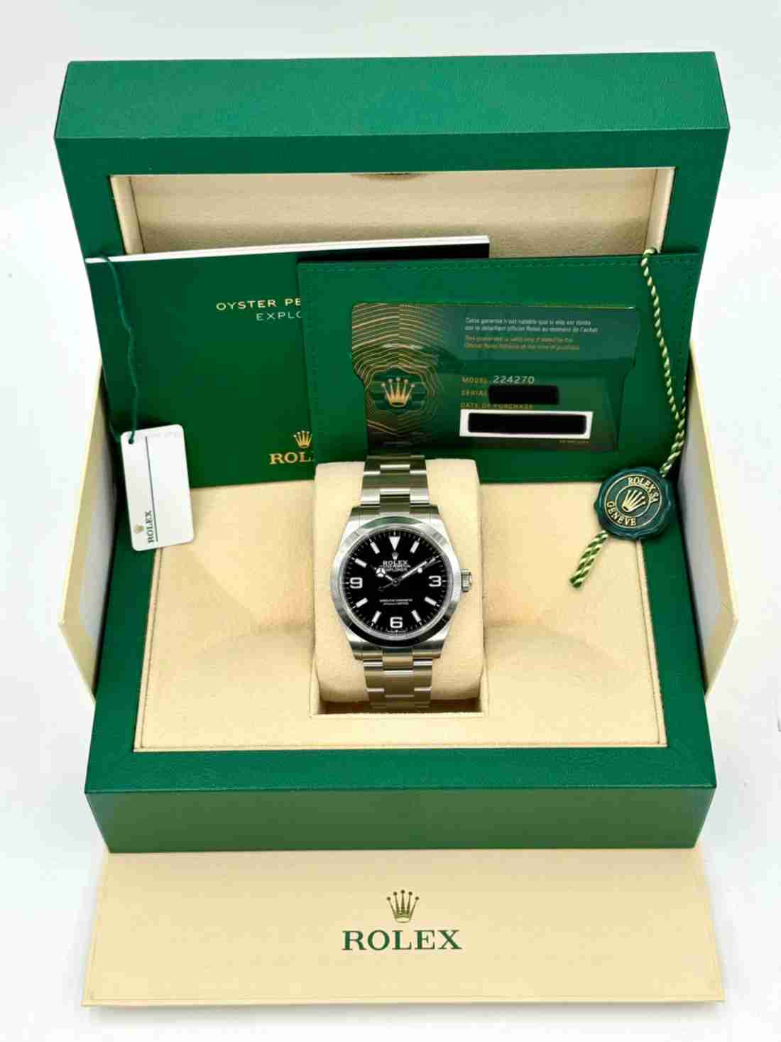 NEW 2024 Rolex Explorer 40mm 224270 Black Dial - Image 5
