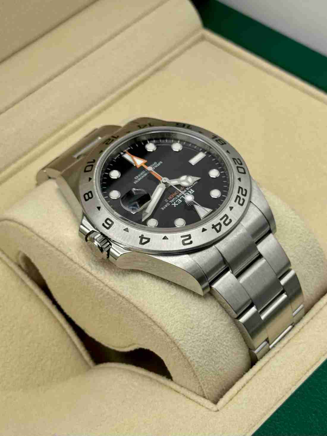 2022 Rolex Explorer II 42mm 226570 Black Dial - Image 5